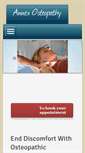 Mobile Screenshot of annexosteopathy.com